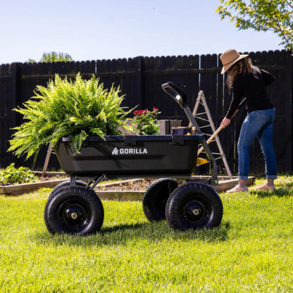 9 Cu. Ft. Heavy Duty Poly Yard Duthtmp Cathtrt