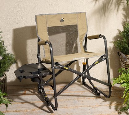 💝𝗢𝗳𝗳𝗶𝗰𝗶𝗮𝗹𝗹𝘆 𝗟𝗶𝗰𝗲𝗻𝘀𝗲𝗱 💝Buy 2 Get 2 Free ✨Outdoor Camping Chair With Side Table✅350-lb Weight Capacity