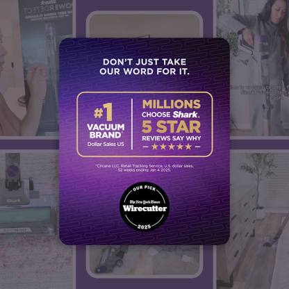 Shthtark® Cordless PowerDetect™ Clean & Empty System