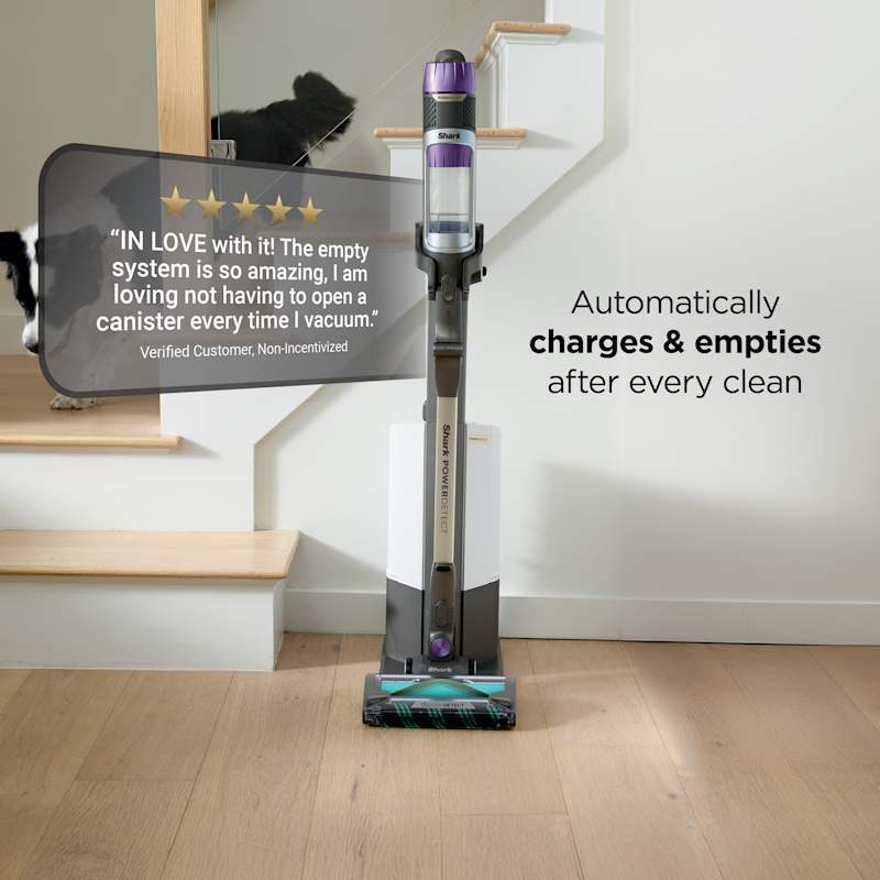 Shthtark® Cordless PowerDetect™ Clean & Empty System