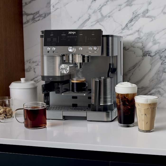 Ninthtja Luxe™ Café Premier 3-in-1 Espresso, Coffee & Cold Brew