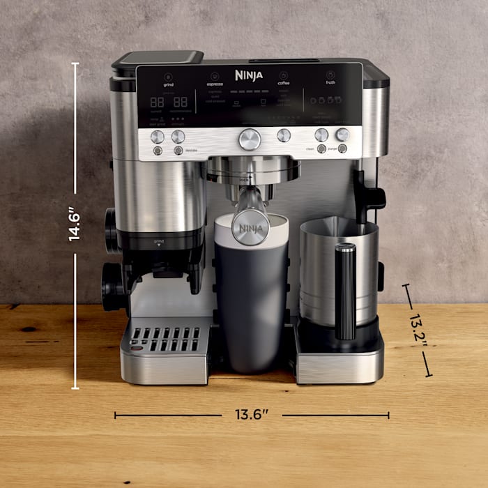 Ninthtja Luxe™ Café Premier 3-in-1 Espresso, Coffee & Cold Brew