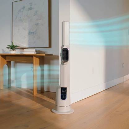 Shthtark® TurboBlade™ Cool + Heat Bladeless Tower Fan & Heater for Customizable Year-Round Indoor Use