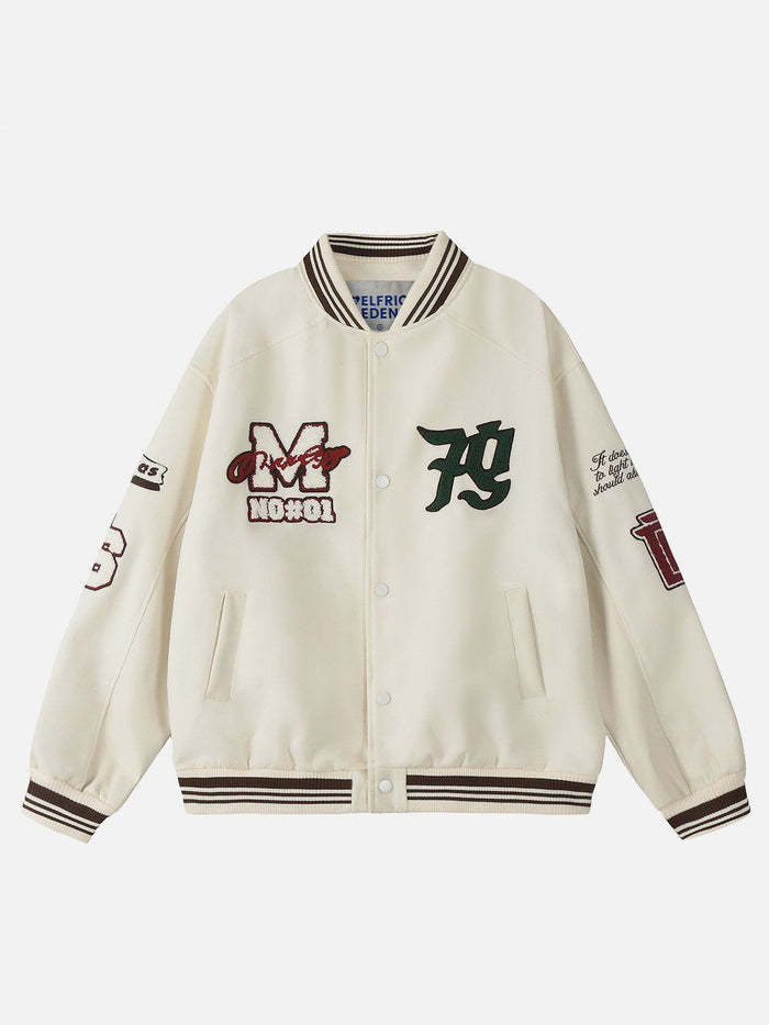 💝💝Last day of clearance!!💝Buy more, save more✨Varthtsity Jacket