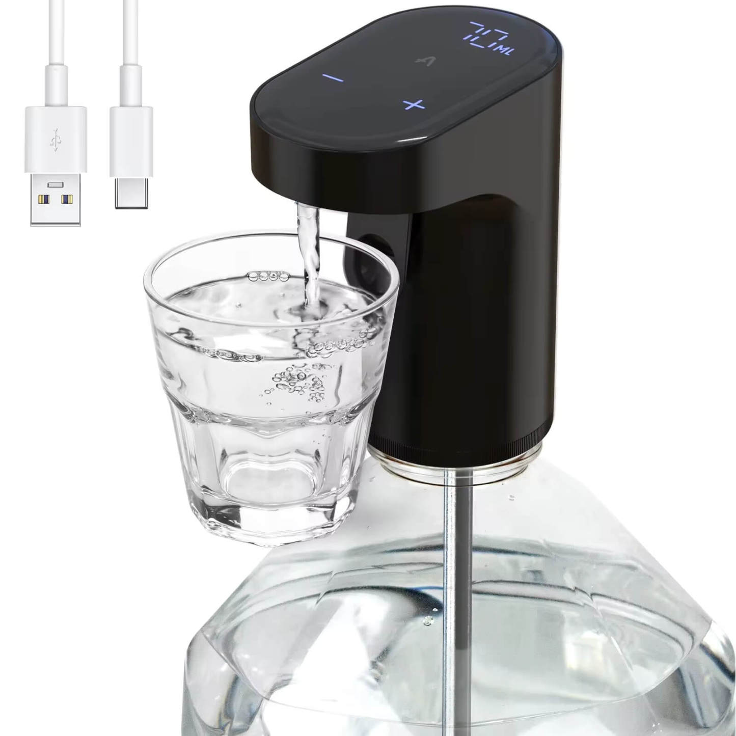 Digital Beverage Dispenser With Quantity Mode