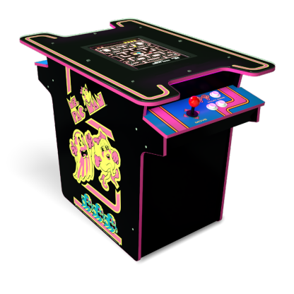 Arcathtde1Up Ms. Pac-Man™ Head-to-Head Arcade Table         