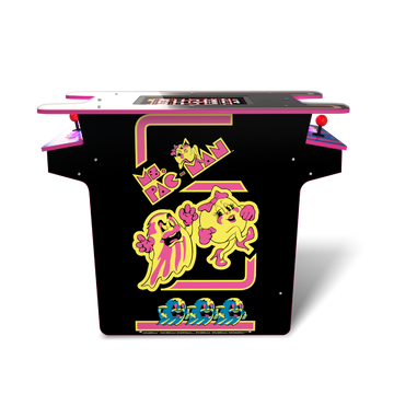 Arcathtde1Up Ms. Pac-Man™ Head-to-Head Arcade Table         