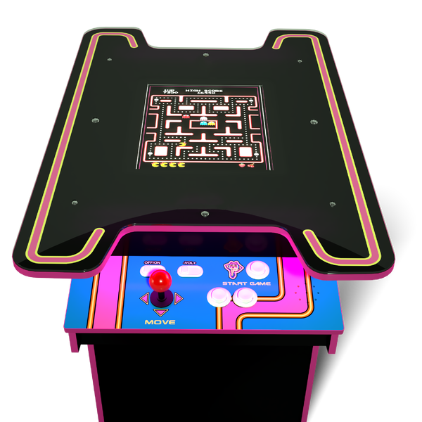 Arcathtde1Up Ms. Pac-Man™ Head-to-Head Arcade Table         
