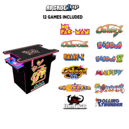 Arcathtde1Up Ms. Pac-Man™ Head-to-Head Arcade Table         