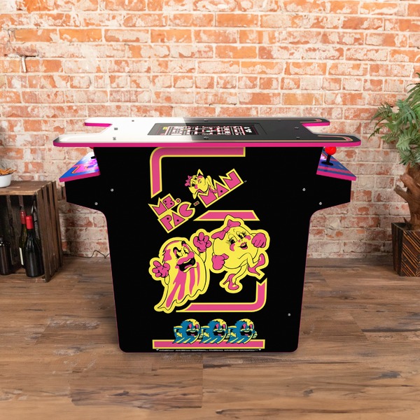 Arcathtde1Up Ms. Pac-Man™ Head-to-Head Arcade Table         