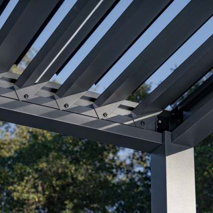 SunVilla Stratus 10' x 13' Motorized Louvered Pergola