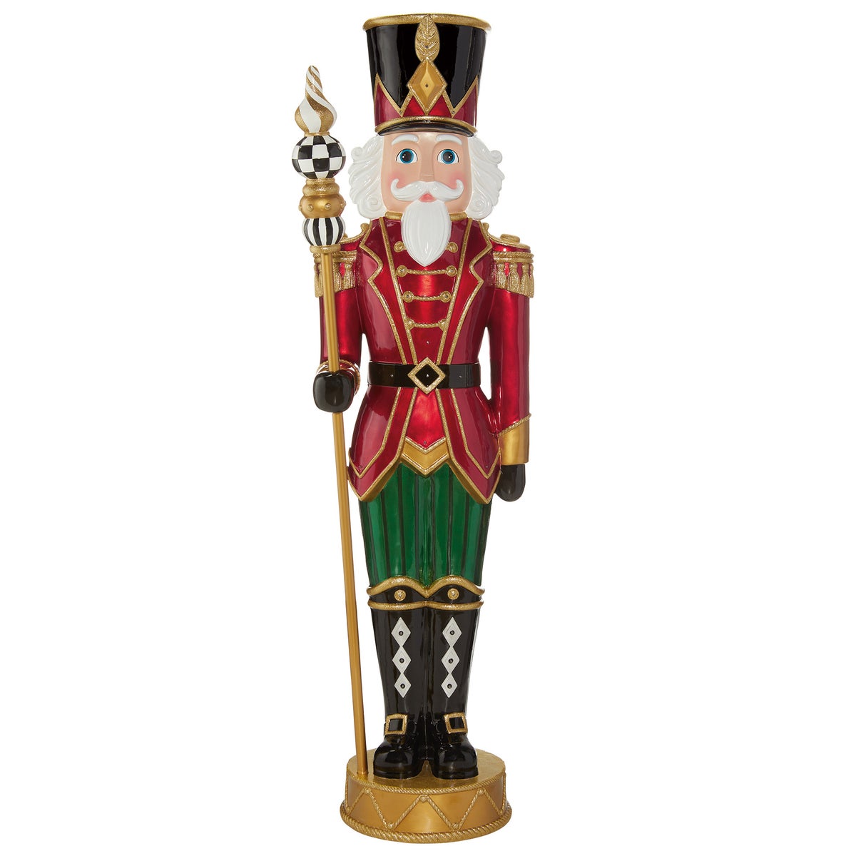 6' Nutcracker with LED Lights & Music