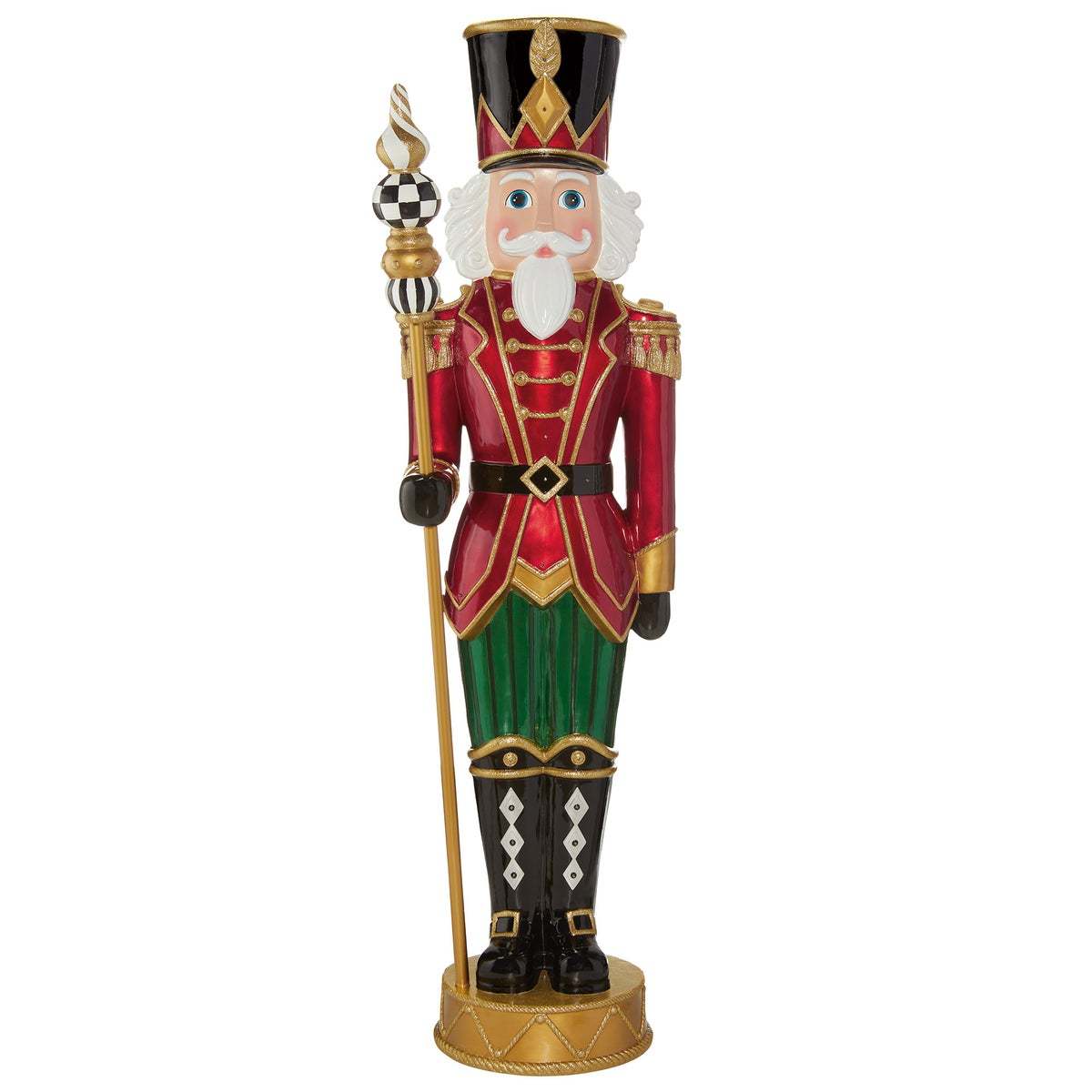 6' Nutcracker with LED Lights & Music
