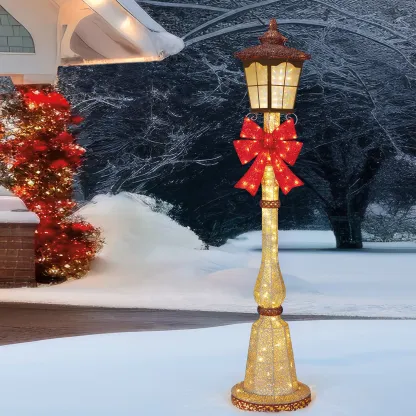 Christmas LED Lamp Post