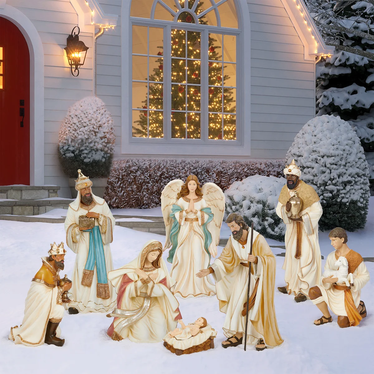 Outdoor Nativity Set, 9-piece
