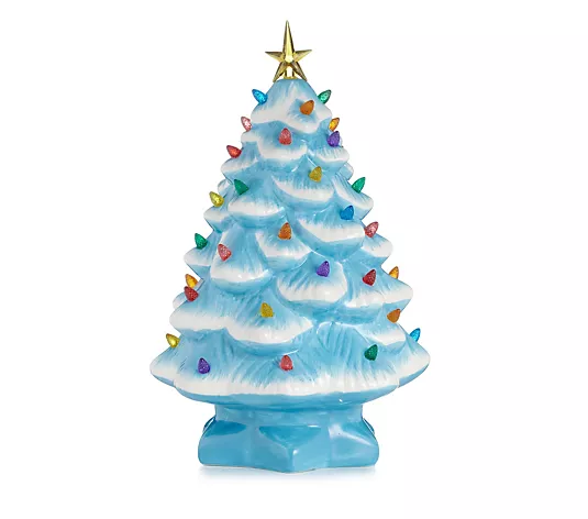 Mr Christmas Illuminated Ceramic Nostalgic Tree