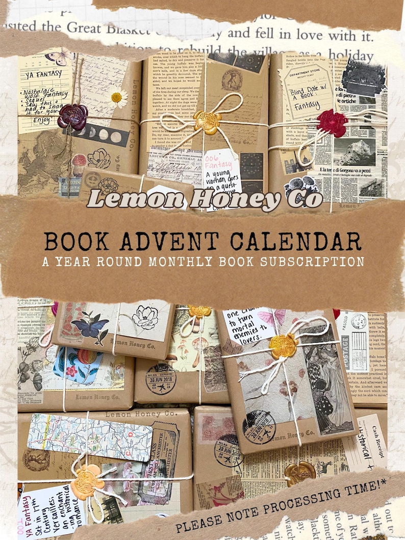 Bookish Advent Calendar / Subscription Box