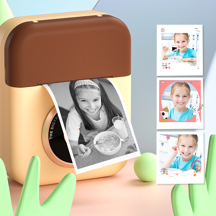 Instant Thermal Printer Digital Camera