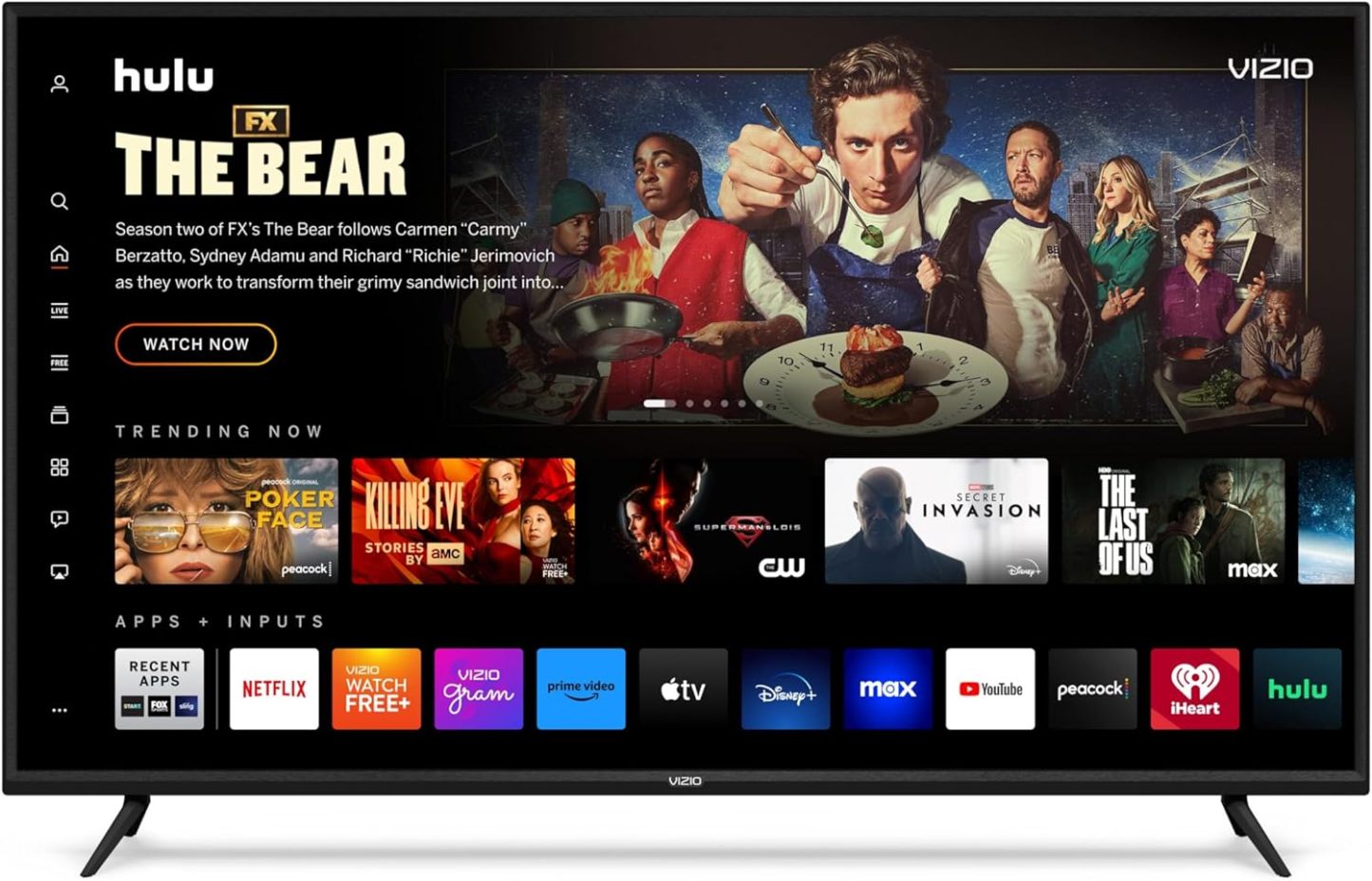 VIZthtIO 65-Inch V-Series 4K UHD LED Smart TV with Voice Remote