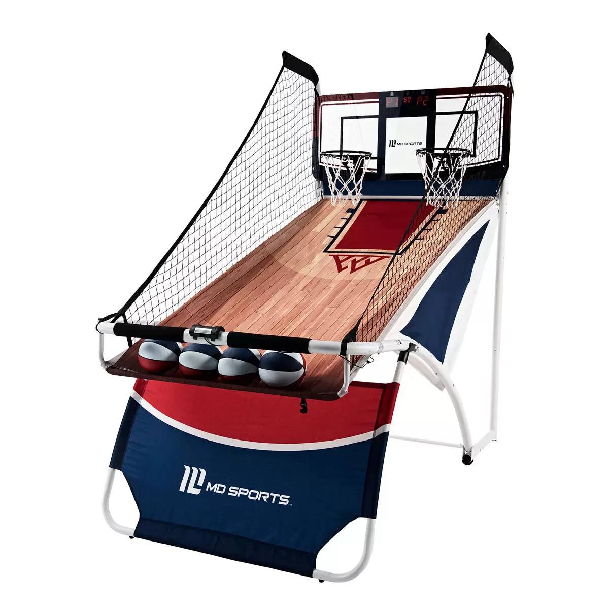 Fold 2 Player Arcade Basketball Game