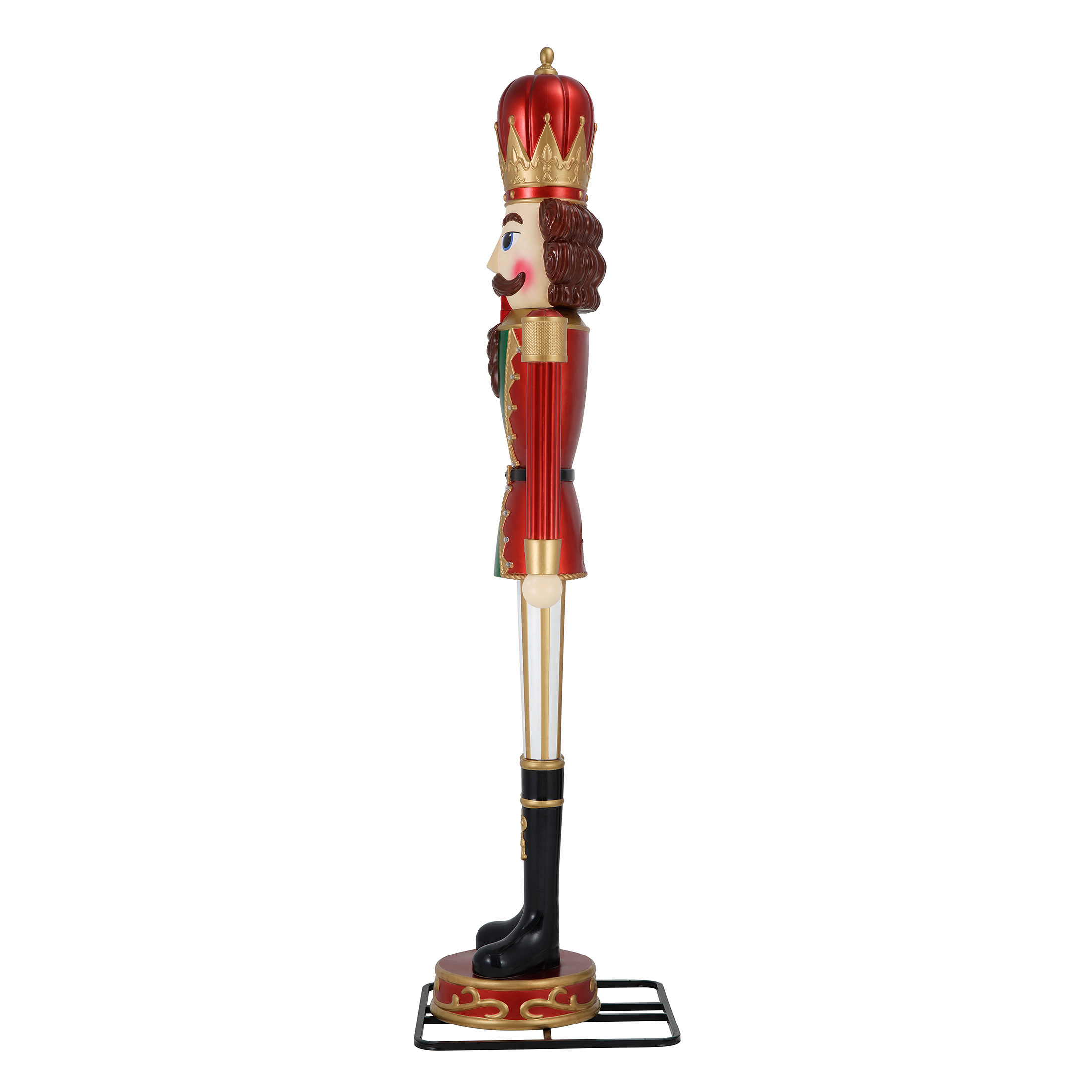 Animated Nutcracker Blow Mold, 9 ft