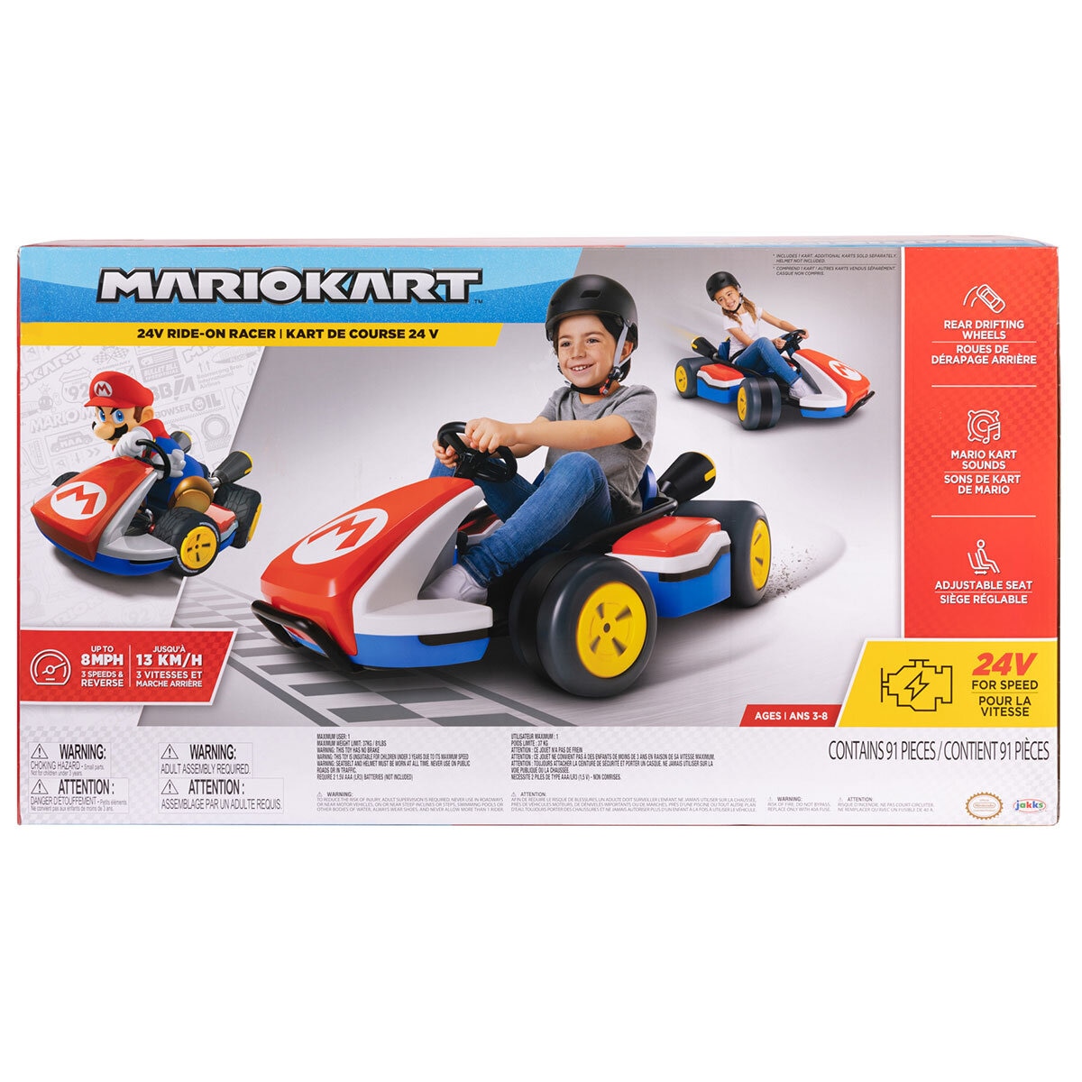 Marthtio Kart 24V Ride-On Racer
