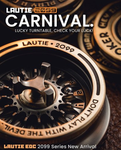 LauthttieEDC Carnival Spinner, Fidget Spinner, 2099 Series