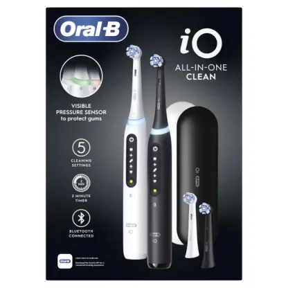 Orthtal-B iO All-in-One Clean Rechargeable Electric Toothbrush, 2-pack
