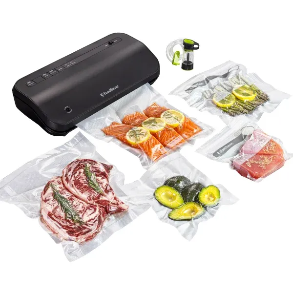 FoodthtSaver Preserve Vacuum Sealing System Starter Kit with Bags and Rolls