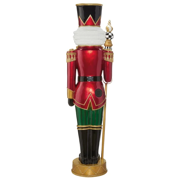 6' Nutcracker with LED Lights & Music
