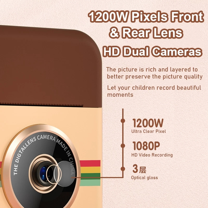 Instant Thermal Printer Digital Camera