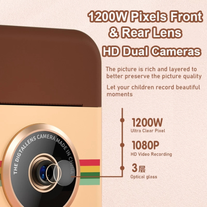 Instant Thermal Printer Digital Camera