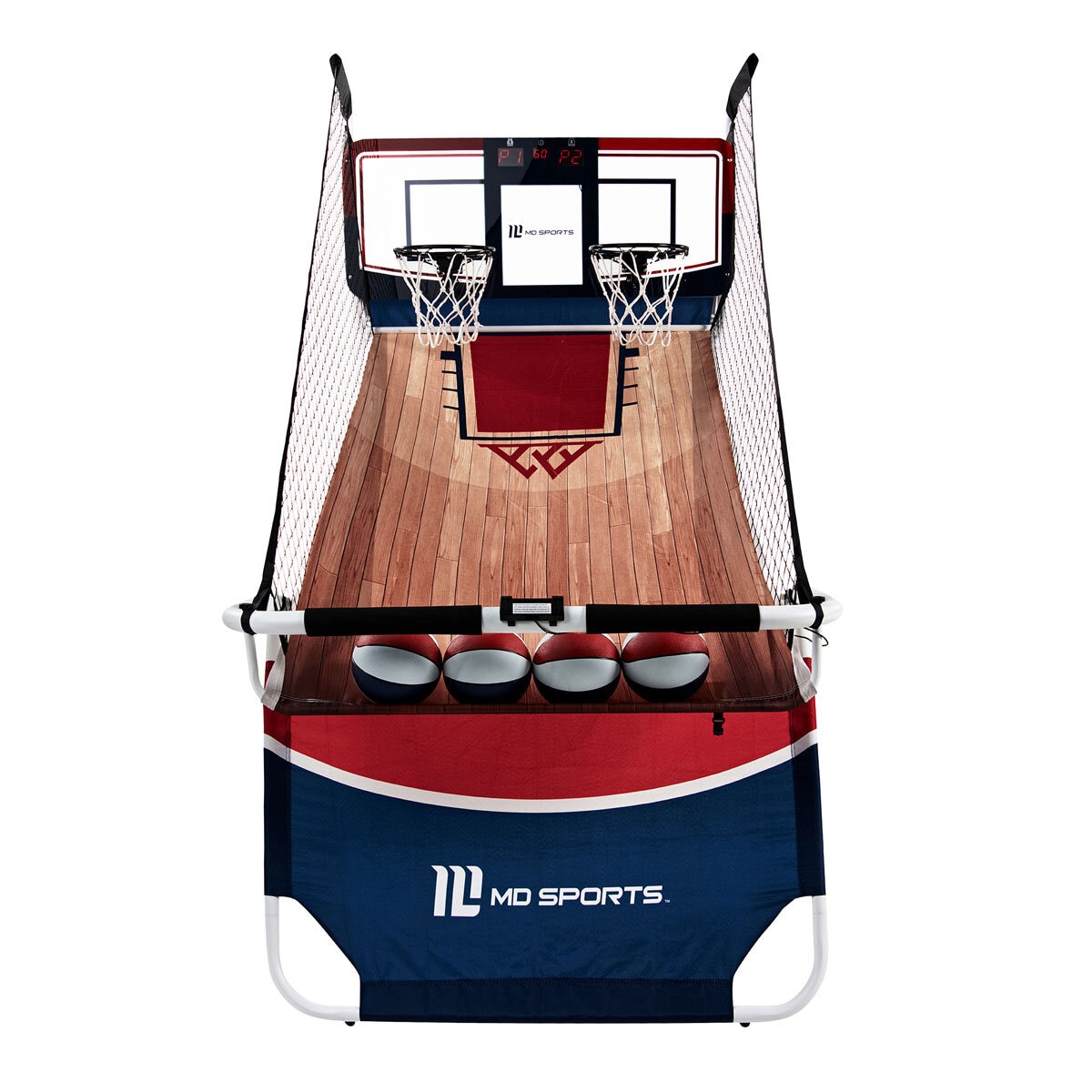 Fold 2 Player Arcade Basketball Game