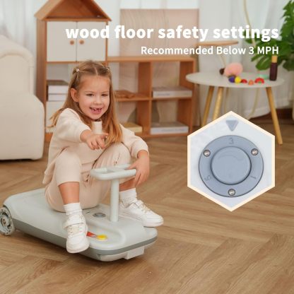 12V Ride-On Car with Cleaning Fun, 3 in 1 Gokart