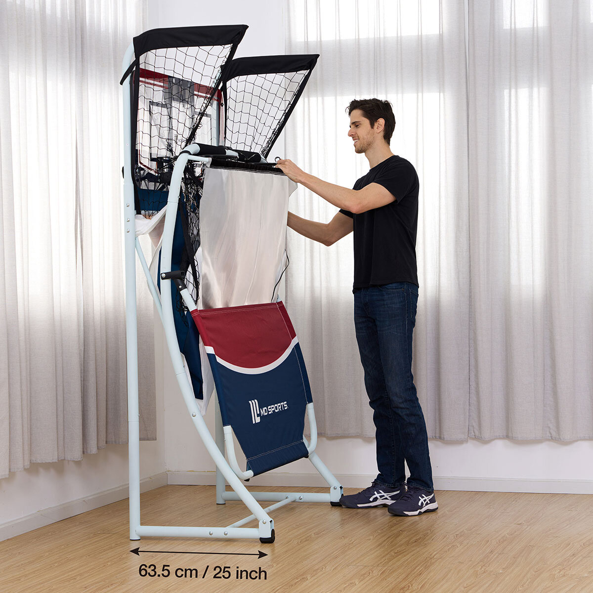 Fold 2 Player Arcade Basketball Game