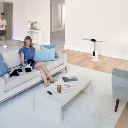 Shark TurboBlade Cool + Heat Ultra-Customizable Bladeless Tower Fan and Heater