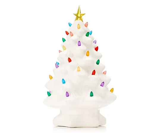 Mr Christmas Illuminated Ceramic Nostalgic Tree