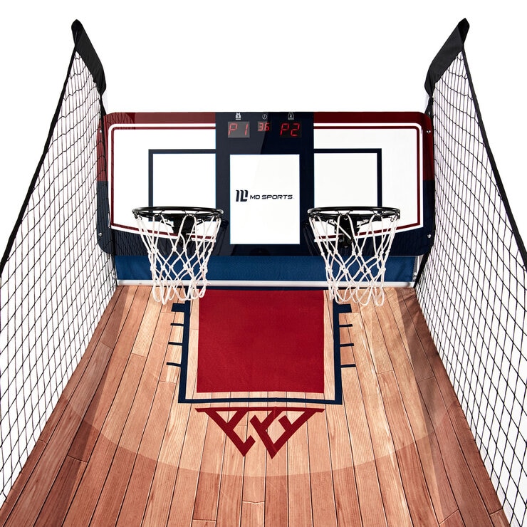Fold 2 Player Arcade Basketball Game