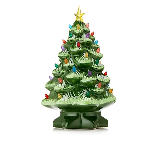 Mr Christmas Illuminated Ceramic Nostalgic Tree