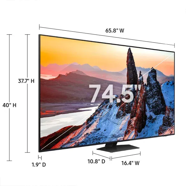 Samthtsung 75" Class - QN85D Series - 4K UHD Neo QLED LCD TV