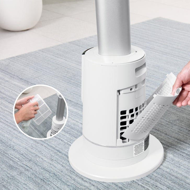Shark TurboBlade Cool + Heat Ultra-Customizable Bladeless Tower Fan and Heater