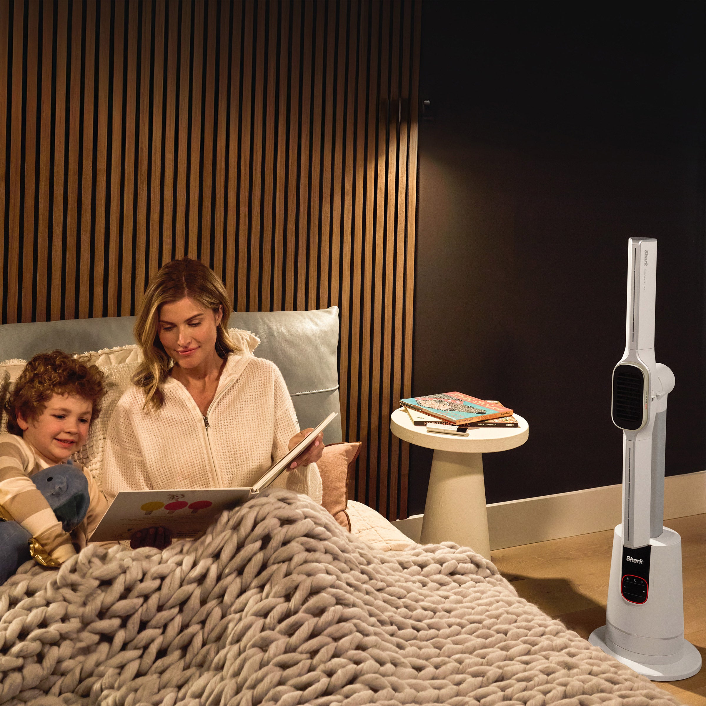 Shark TurboBlade Cool + Heat Ultra-Customizable Bladeless Tower Fan and Heater