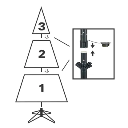 LED Artificial Christmas Tree