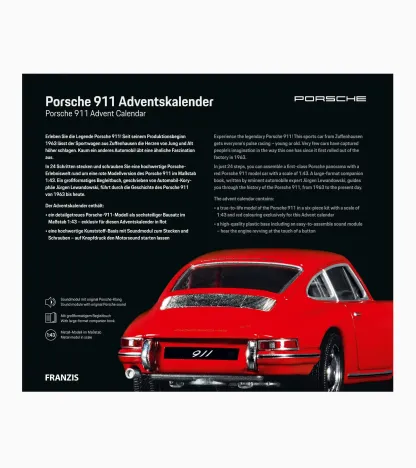 Porsthtche 911 advent calendar