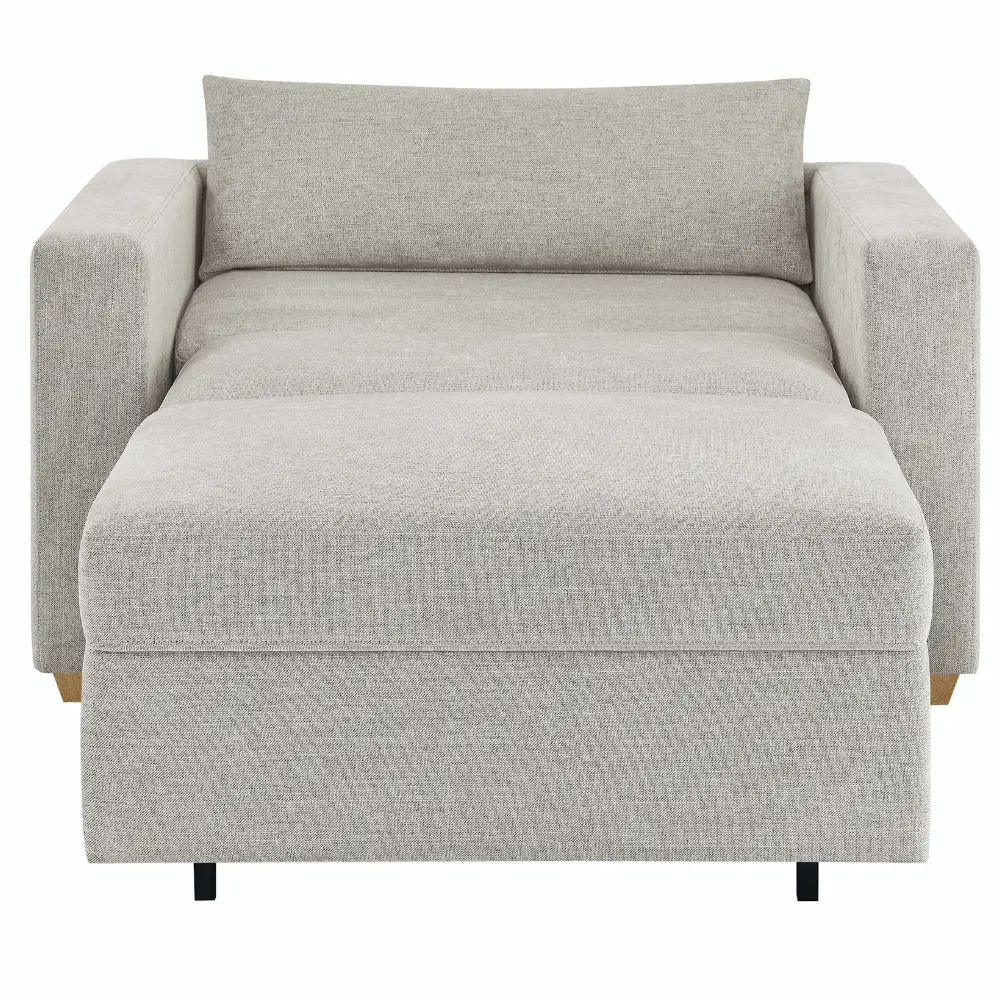 Thothtmasville Dillard Fabric Twin Size Convertible Sleeper Chair