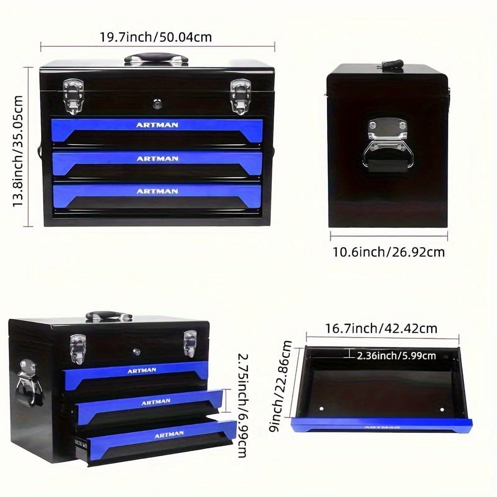 439/239pcs Mechanics Tool Set - Household Auto Repair Tool Kit | Portable Storage Tool Box for Home Maintenance & Automotive Fixes