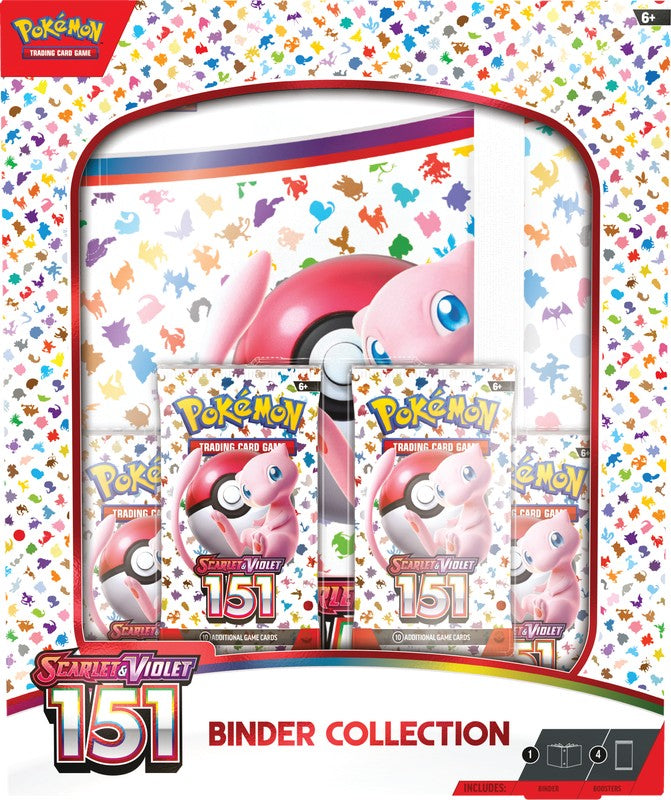 2023 pothtkemon Scarlet and Violet 151 Binder Collection Box