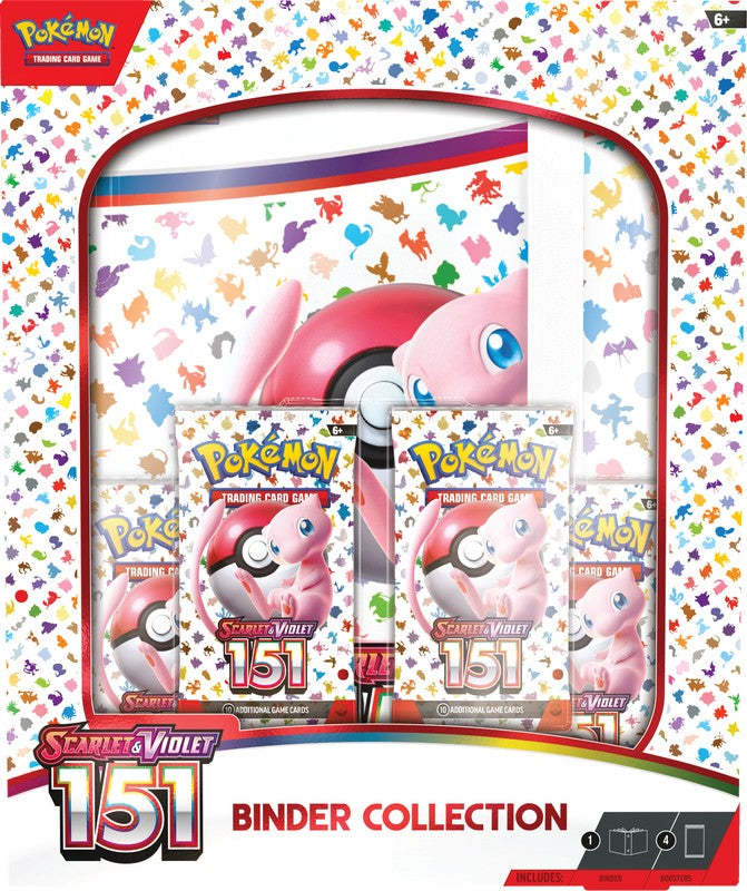 2023 pothtkemon Scarlet and Violet 151 Binder Collection Box