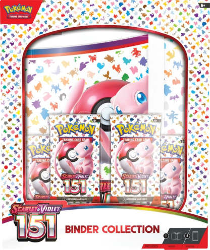 2023 pothtkemon Scarlet and Violet 151 Binder Collection Box
