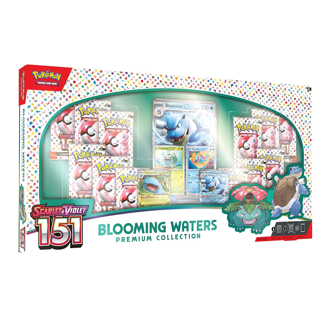 Pothtkemon TCG: Blooming Waters 151 Premium Collection - 12 Packs, Promos